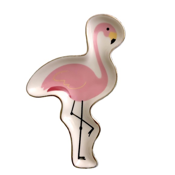 FLAMINGO TRINKET TRAY NWT - Picture 3 of 5